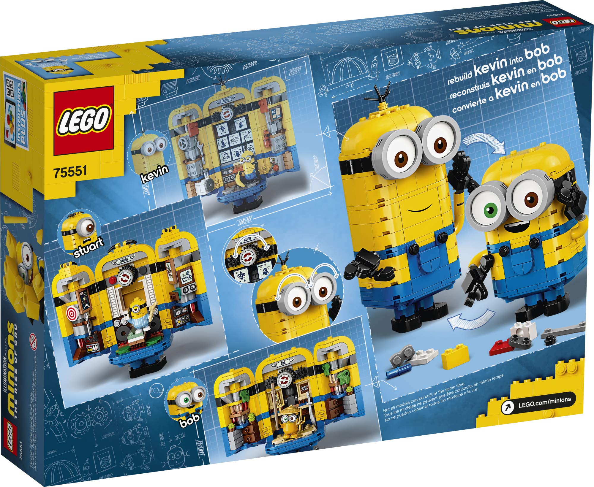 LEGO Minions lab with inventions and accessories fuels creativity.