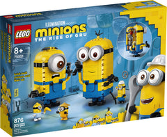 LEGO Minions Stuart bedroom scene for cozy role play.