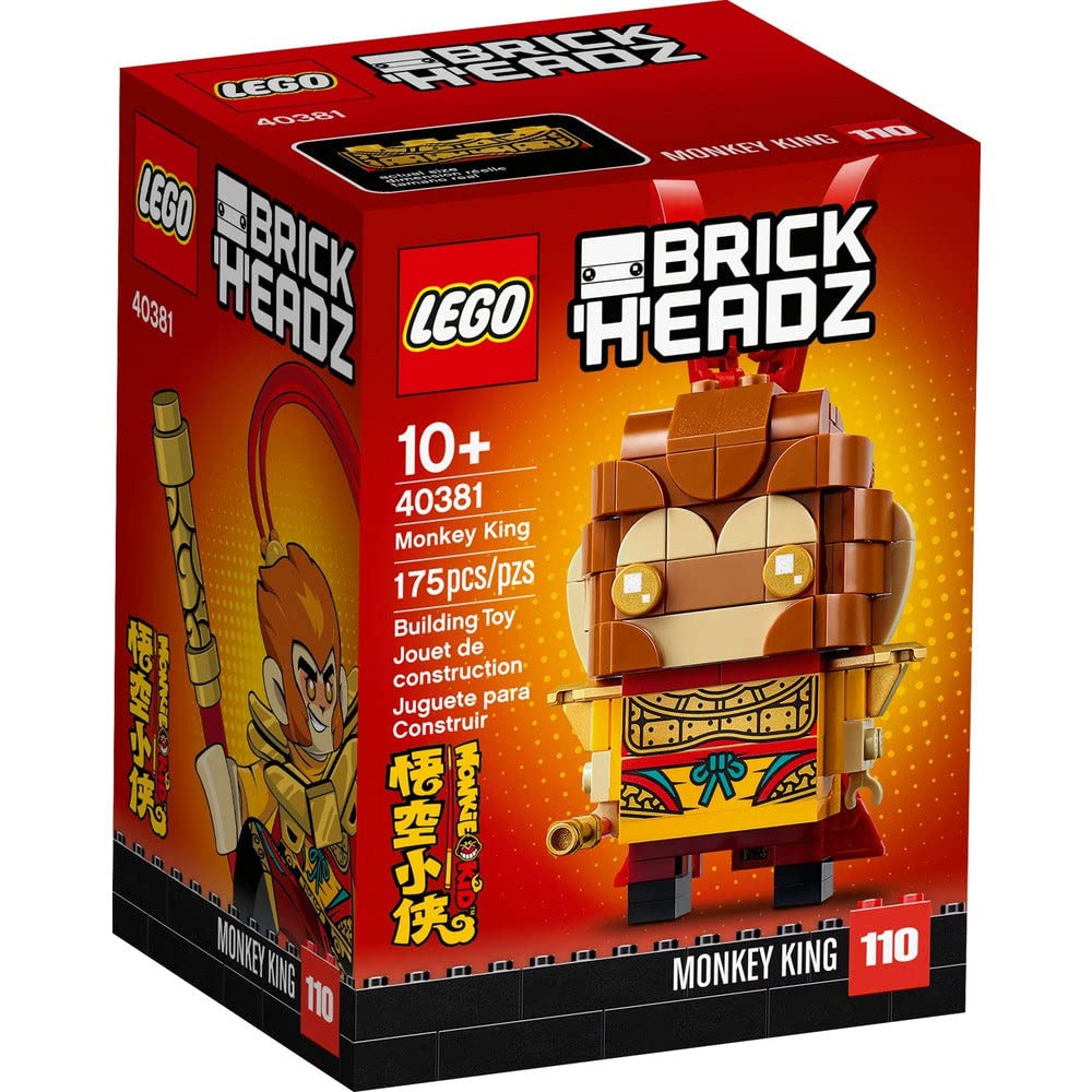 LEGO Monkey King BrickHeadz 40381 building model for display and creative play