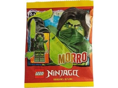 LEGO Morro minifigure close-up showing detailed print and likeness