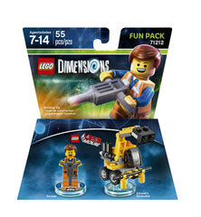 LEGO Movie Emmet Fun Pack figure for display and play in LEGO Dimensions.