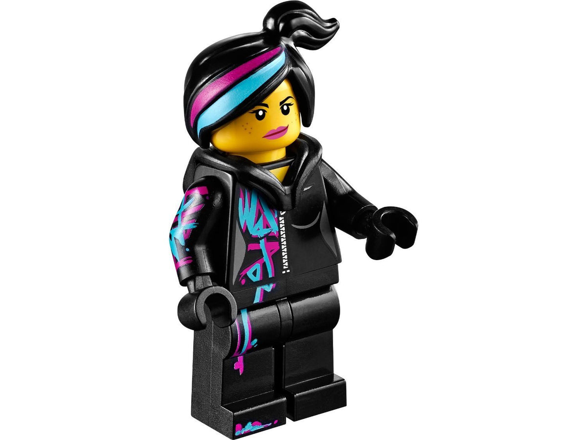 LEGO Wyldstyle minifigure front view for display and imaginative play