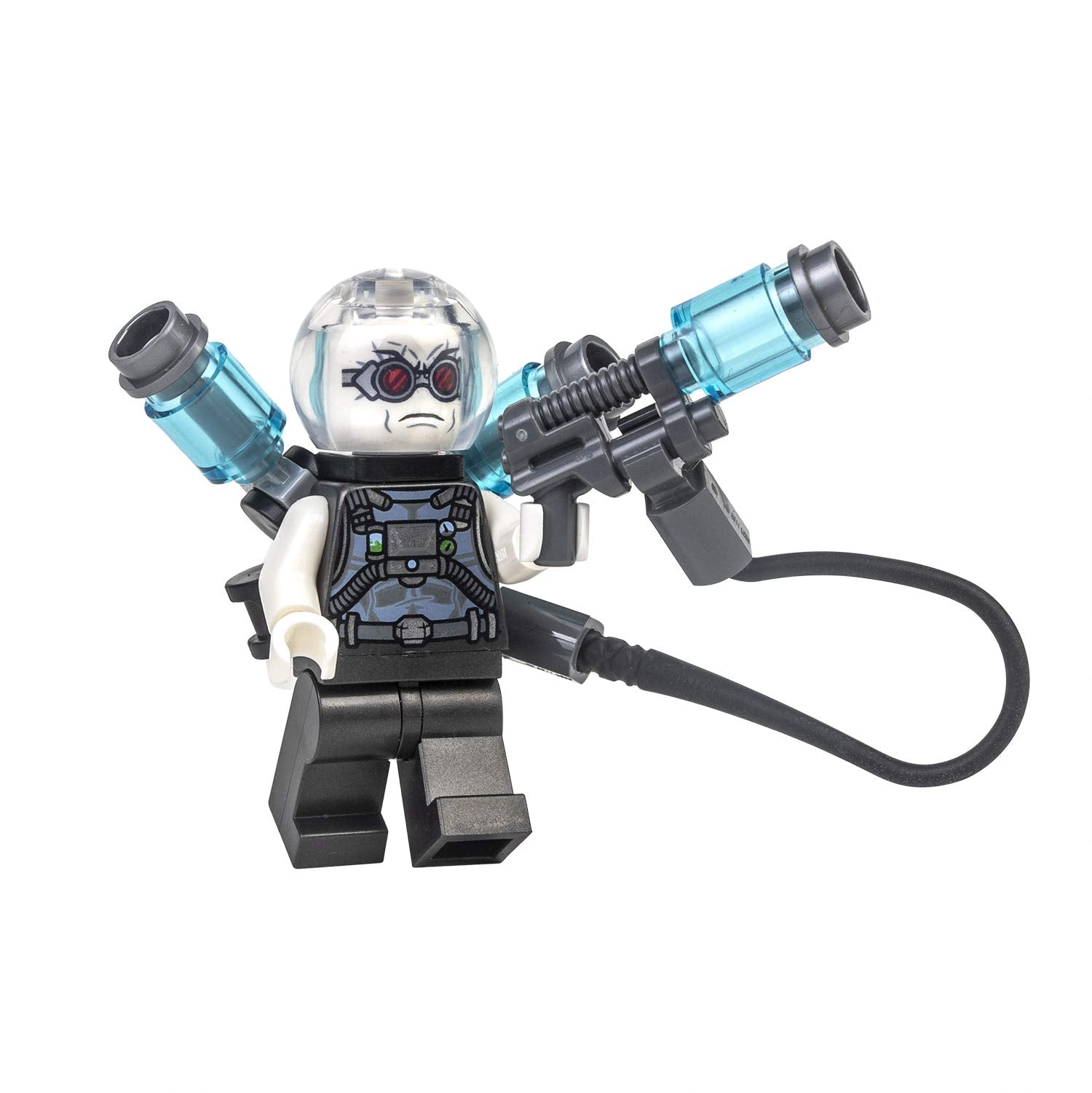 LEGO Mr. Freeze Batman minifigure in foil pack, ideal for display and gifting.