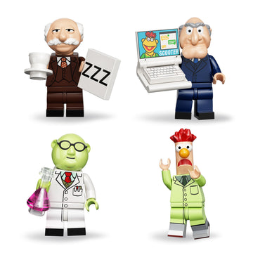 LEGO Muppets 71033 Gonzo minifigure pack for quirky adventures.