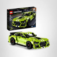 LEGO Mustang GT500 detailing exploration highlights engine-like features and clever techniques