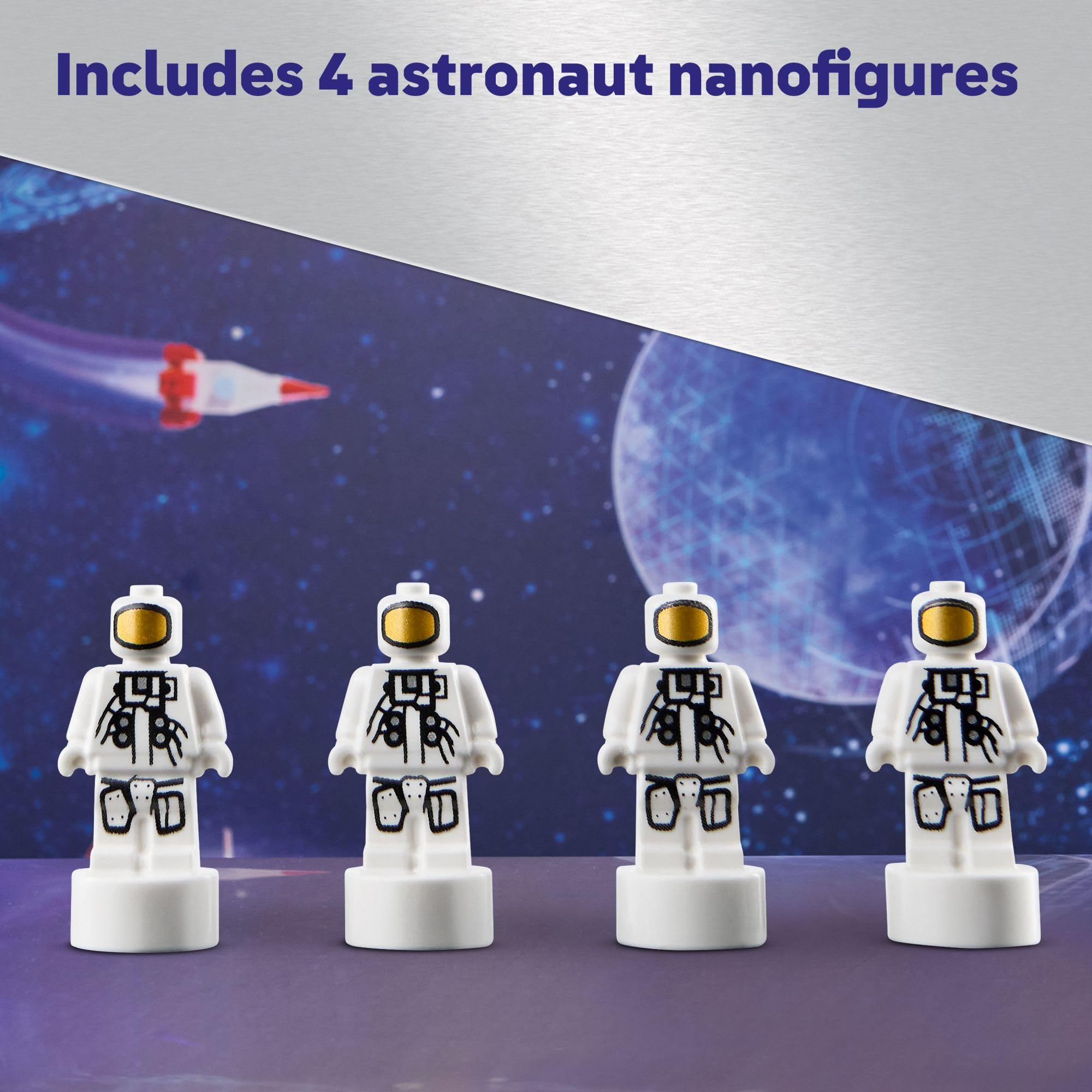 LEGO Artemis launch sequence view for interactive STEM learning