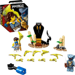 LEGO NINJAGO 71732 new Jay and Legacy Serpentine figures ready for action-packed play