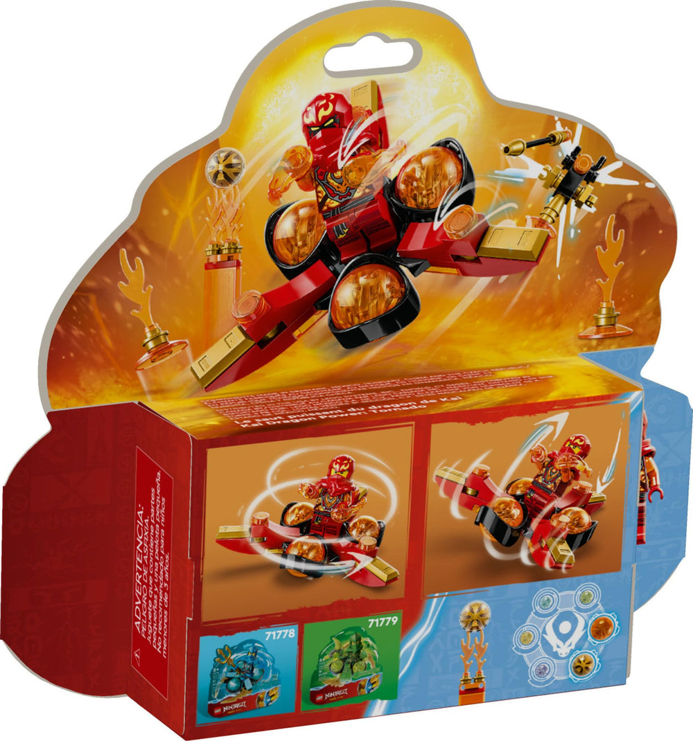 LEGO NINJAGO 72-piece set supports quick builds and ongoing ninja adventures.