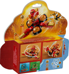 LEGO NINJAGO 72-piece set supports quick builds and ongoing ninja adventures.