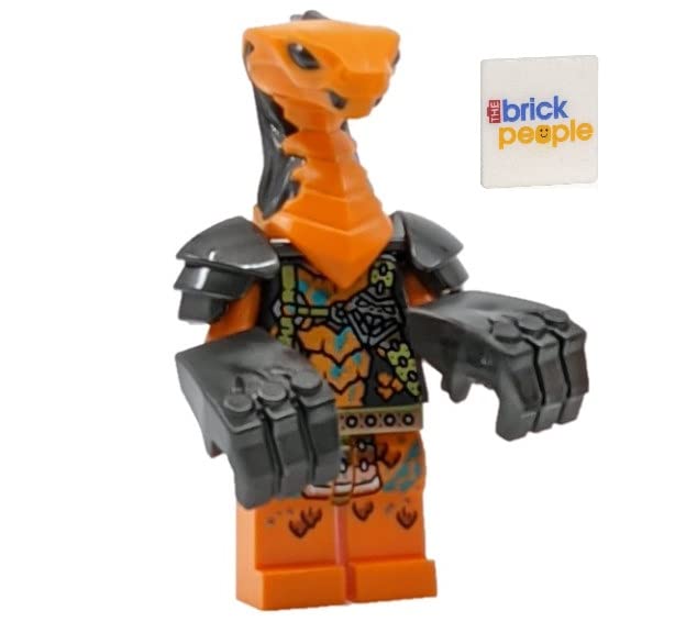 LEGO Ninjago Boa Destructor minifig with authentic detailing for display and play.