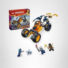 LEGO NINJAGO buggy rear hook and stud shooters fuel action sequences