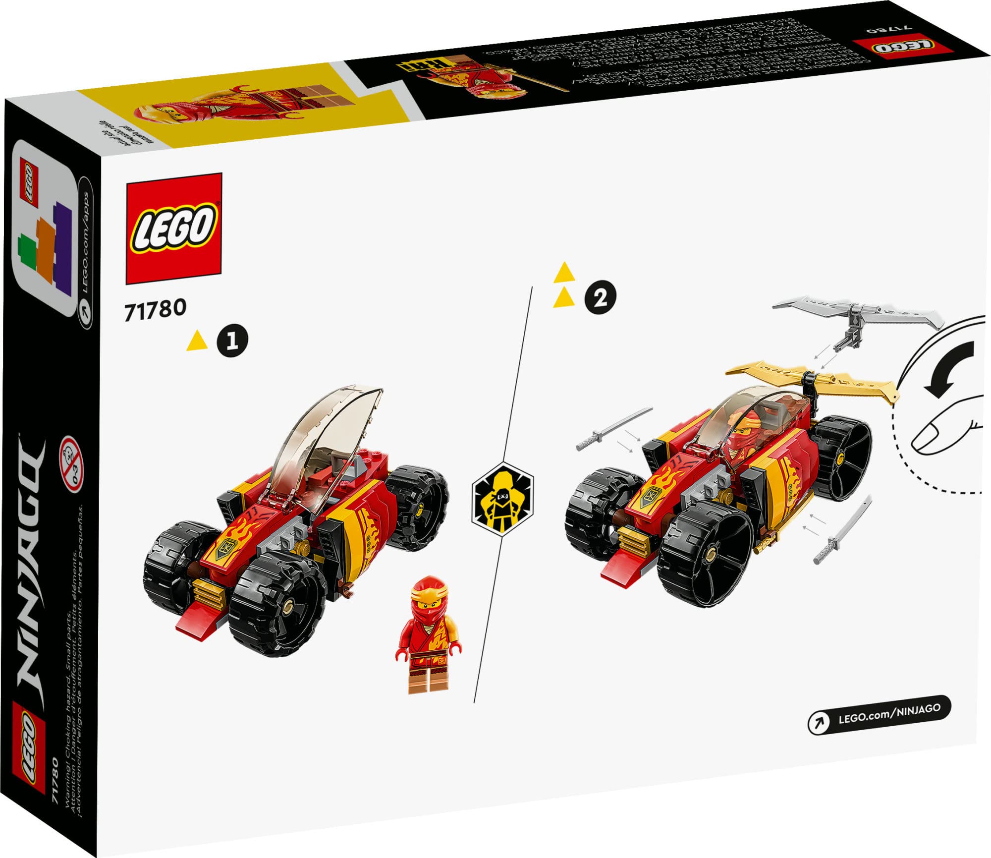 LEGO Builder app guides the build with 3D view and progress tracking.
