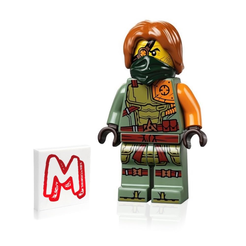 Exclusive origin from NINJAGO City Gardens 71741, ideal for collectors.