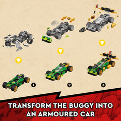 LEGO NINJAGO Cobra Mechanic quad bike image highlights character battles