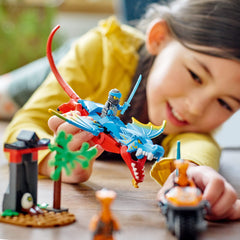 LEGO NINJAGO Cobra Mechanic with spear and catapult for tactical play