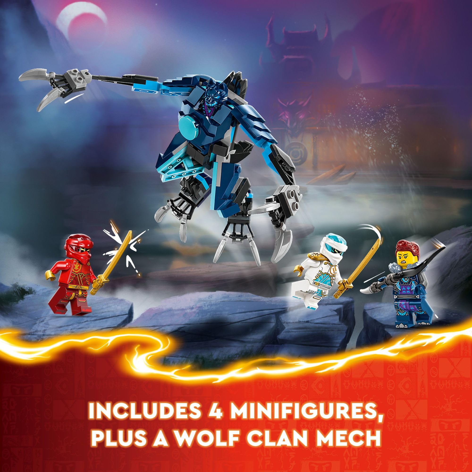 LEGO NINJAGO cockpit detail invites immersive battle play.