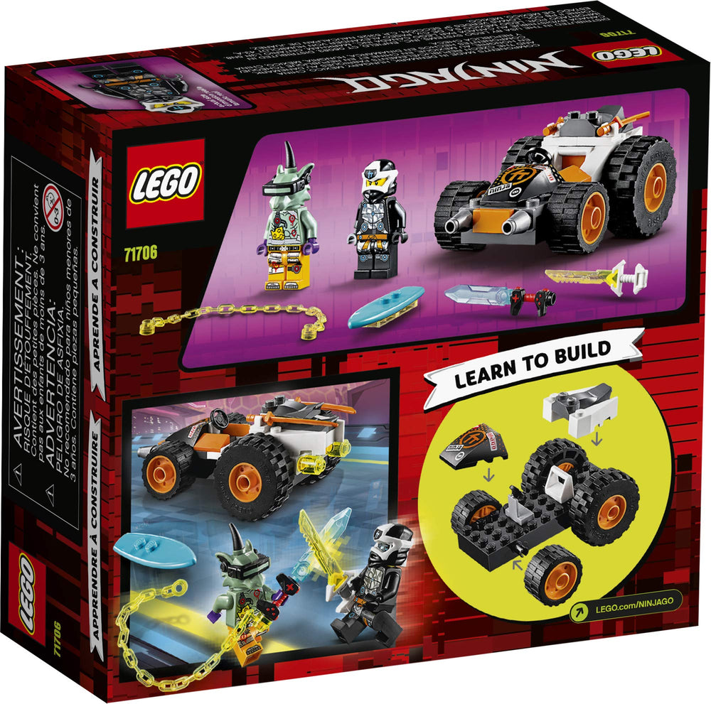 LEGO NINJAGO Digi Cole and Hausner figures support story-driven play.