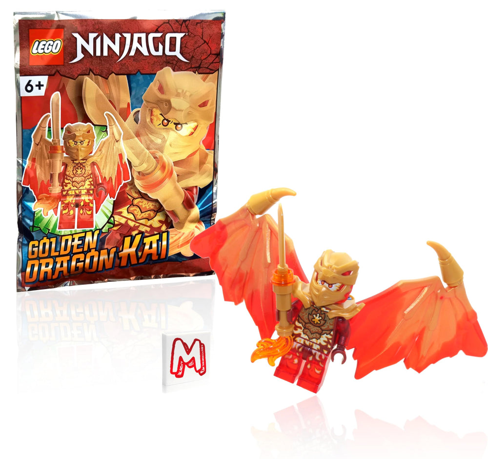 LEGO NINJAGO Kai figure stands about 2 inches tall for display