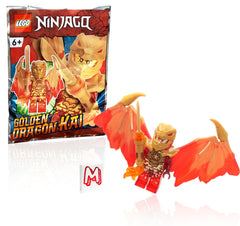 LEGO NINJAGO Kai figure stands about 2 inches tall for display