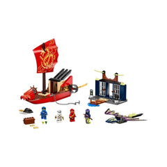 LEGO NINJAGO Destiny’s Bounty jet ski detaches for fast, action-filled play.