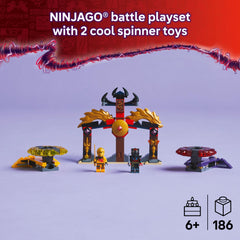 LEGO NINJAGO Arin minifigure ready for action and imaginative play