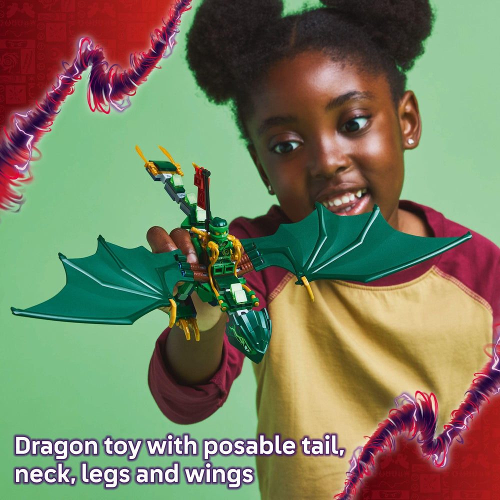 LEGO NINJAGO Dragonian Scout warrior minifigure with axe for dramatic battles