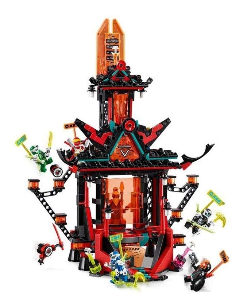 LEGO NINJAGO Empire Temple figures bring six minifigures to life for role-play