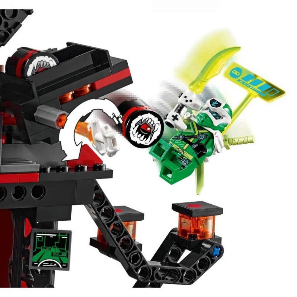 LEGO NINJAGO Empire Temple Sushimi detail sparks kitchen scene exploration