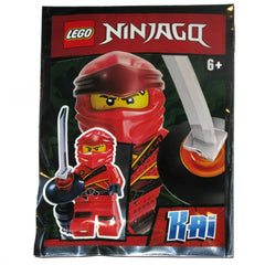 LEGO Ninjago Kai minifigure foil pack for collection and display