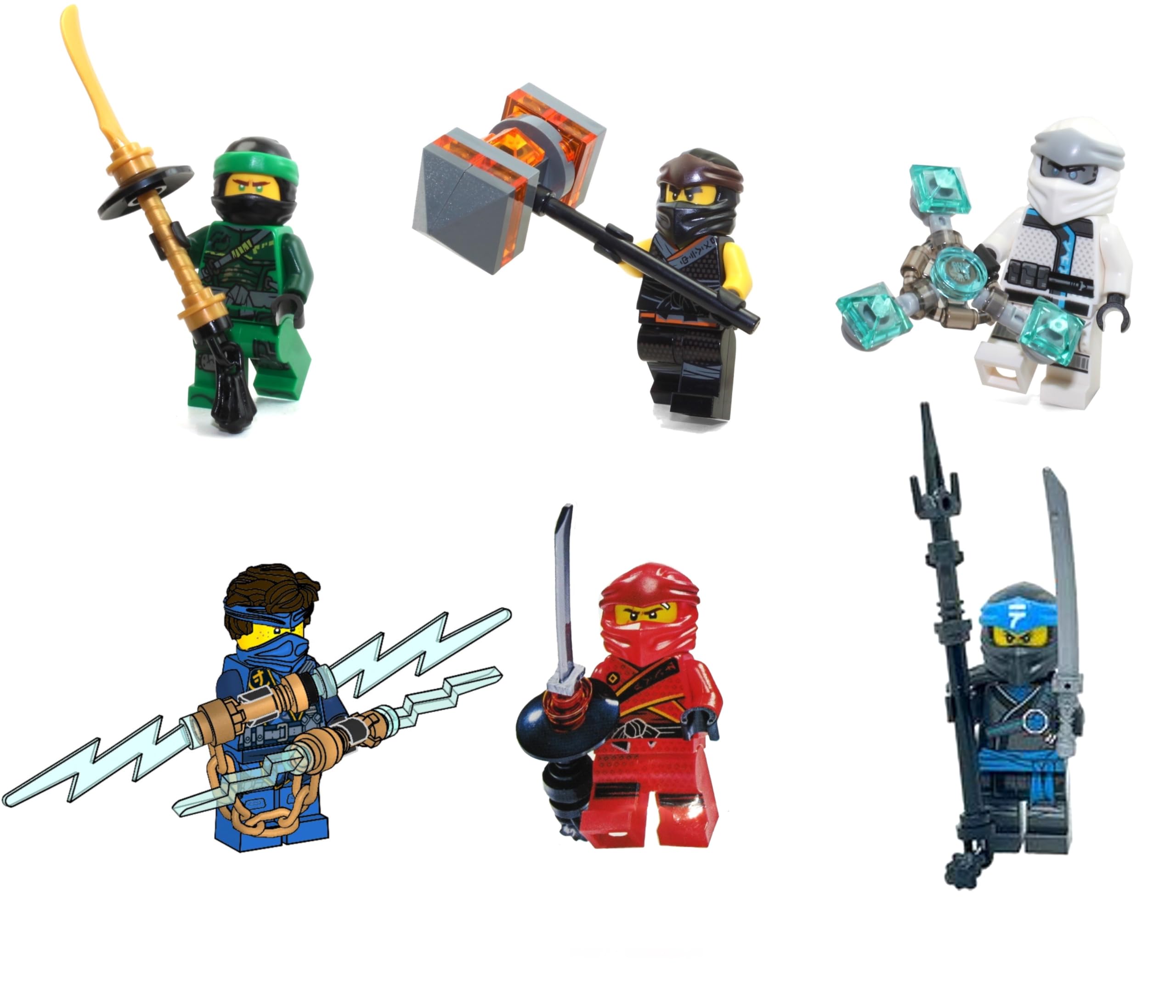 LEGO Ninjago Lloyd minifigure foil pack for collection and display