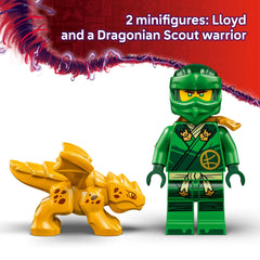 LEGO NINJAGO golden dragon baby figurine for nurturing storytelling