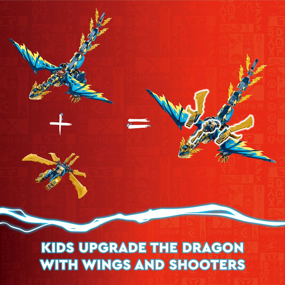 LEGO NINJAGO golden katanas enhance ninja combat scenes.