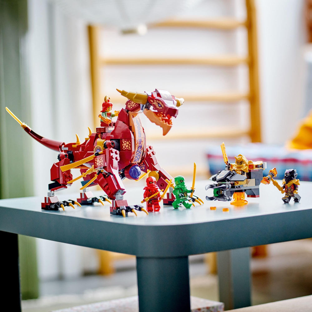 LEGO NINJAGO Heatwave dragon energy cores for expansion sets