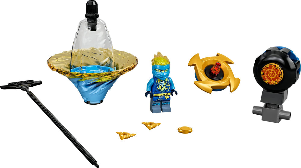 Jay minifigure with exclusive elemental look for collectors.