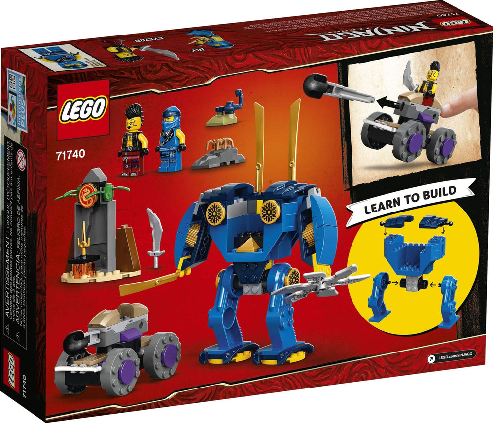 LEGO NINJAGO Electro Mech large sword display for dramatic poses