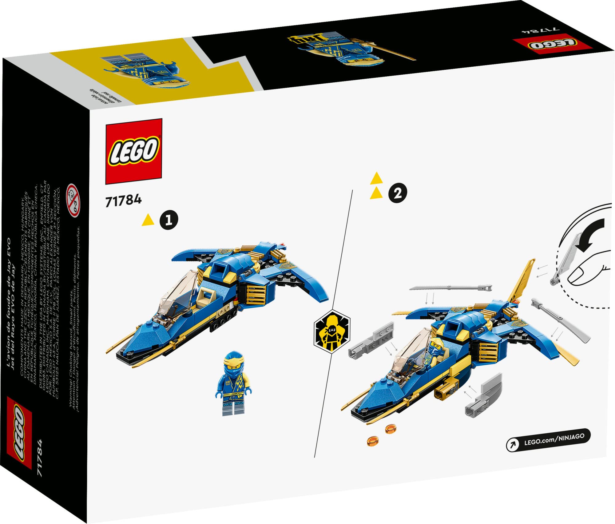 Minifigure included for immediate play inside the cockpit