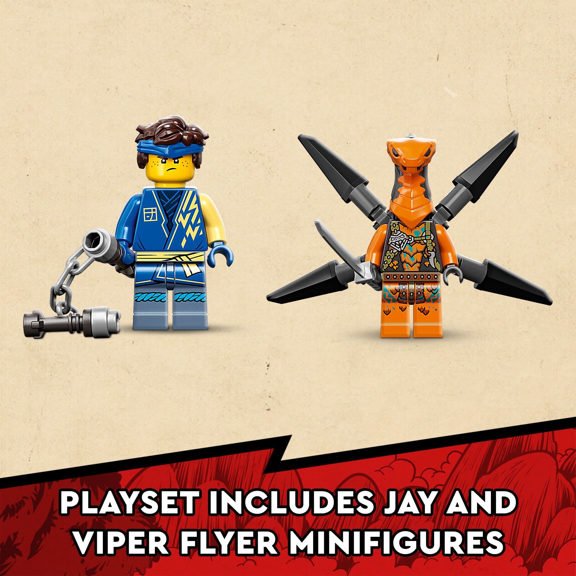 LEGO NINJAGO upgrade wings for bigger, more dramatic flight action