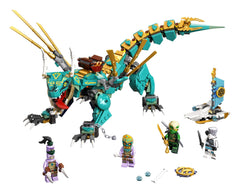 LEGO NINJAGO Jungle Dragon 71746 legs in action for grounded battle stances