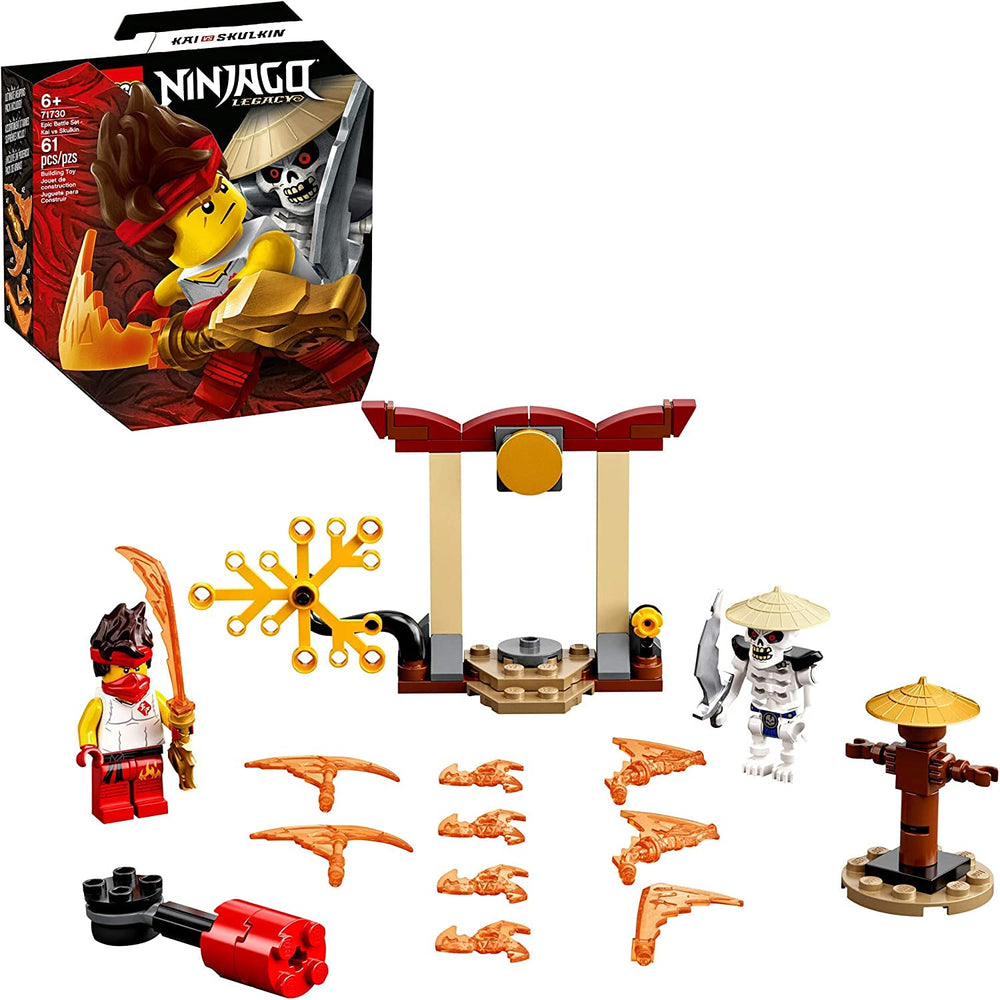 LEGO NINJAGO Kai figure ready for action