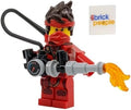 LEGO Ninjago Kai flamethrower torch in action for imaginative play