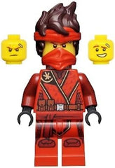 LEGO Ninjago Kai minifigure front view for display and posing