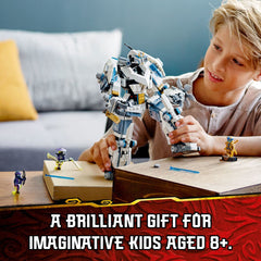 LEGO NINJAGO Legacy Cockpit lets ninjas ride into missions with teammates.