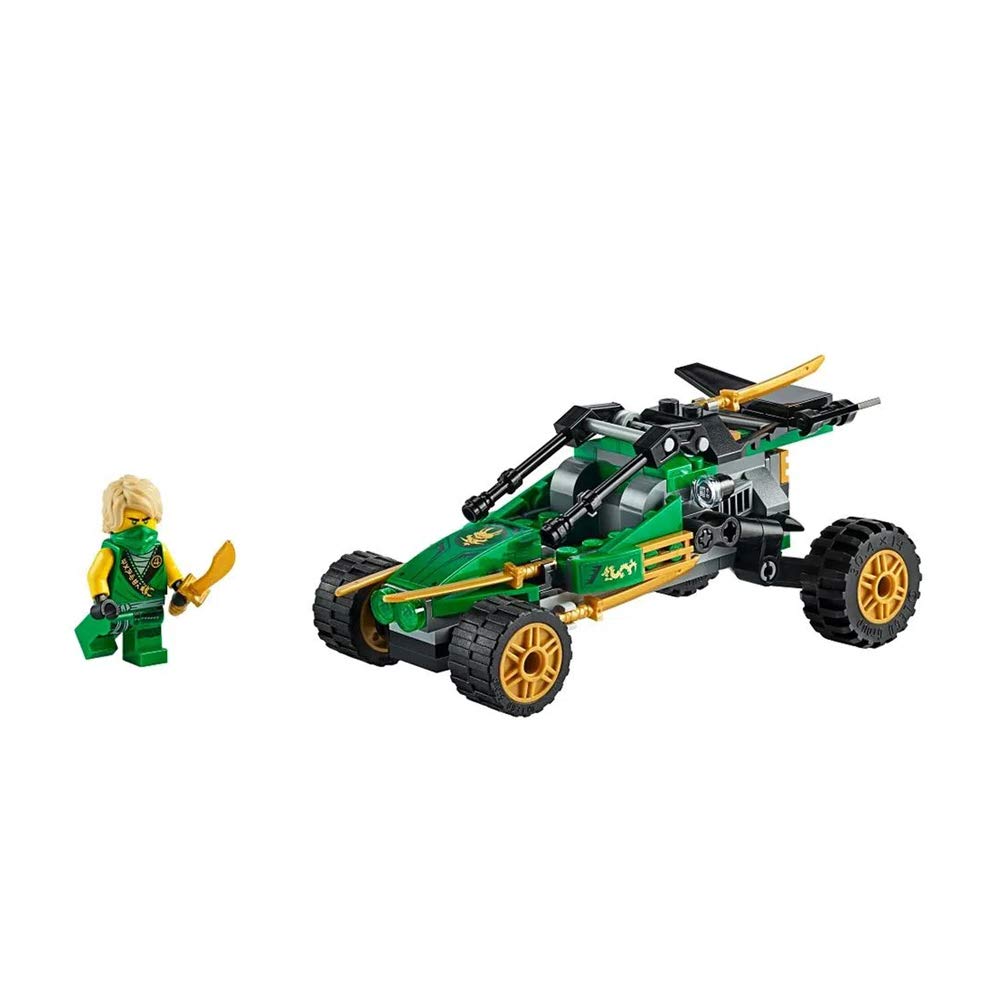 LEGO NINJAGO Legacy Jungle Raider buggy for imaginative play and action scenes.
