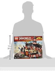 LEGO NINJAGO Legacy Monastery Spinjitzu buildable set encourages collaborative play