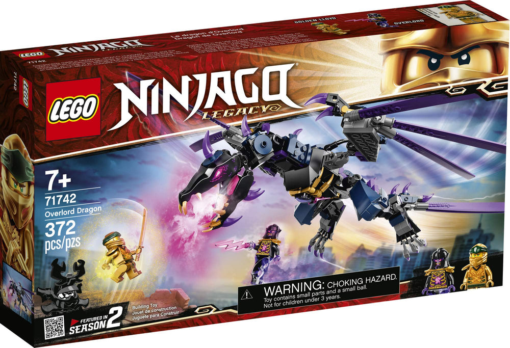 LEGO NINJAGO Legacy Overlord Dragon 71742 minifigures for battle scenes