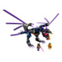 LEGO NINJAGO 71742 Overlord Dragon head pose for diverse action stances