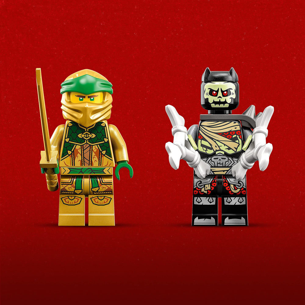 LEGO NINJAGO 223-piece set supports creative building for kids 6+