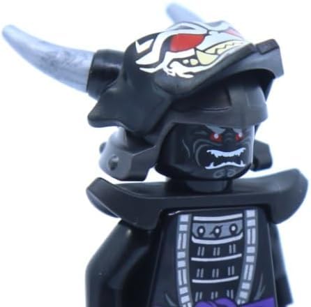 Included tile adds texture to LEGO Lord Garmadon builds and displays.