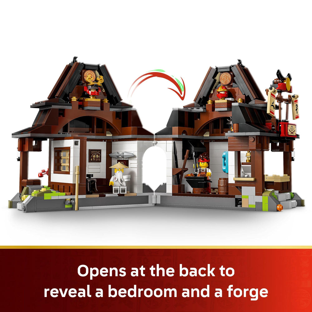 LEGO NINJAGO minifigures Maya, Ray, Nya, Kai, Wu ready for action