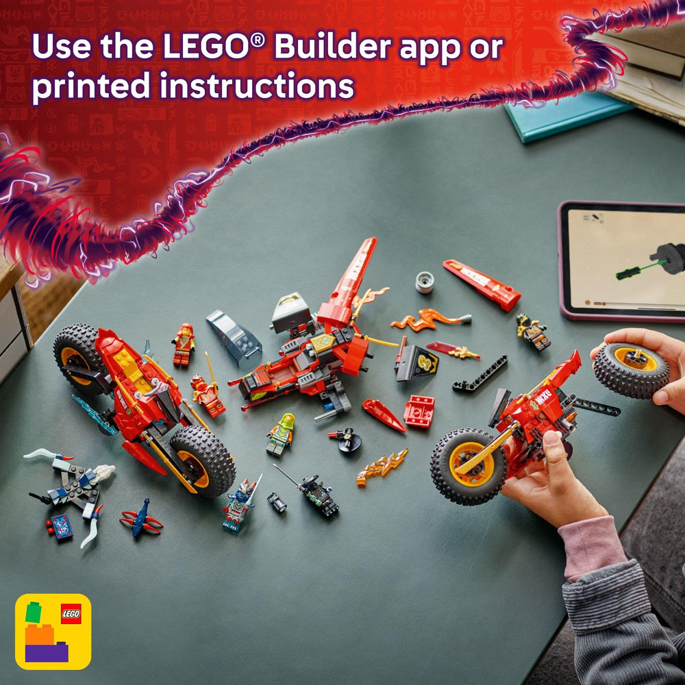 Lego Ninjago display of minifigs boosts storytelling and classroom-style play sessions